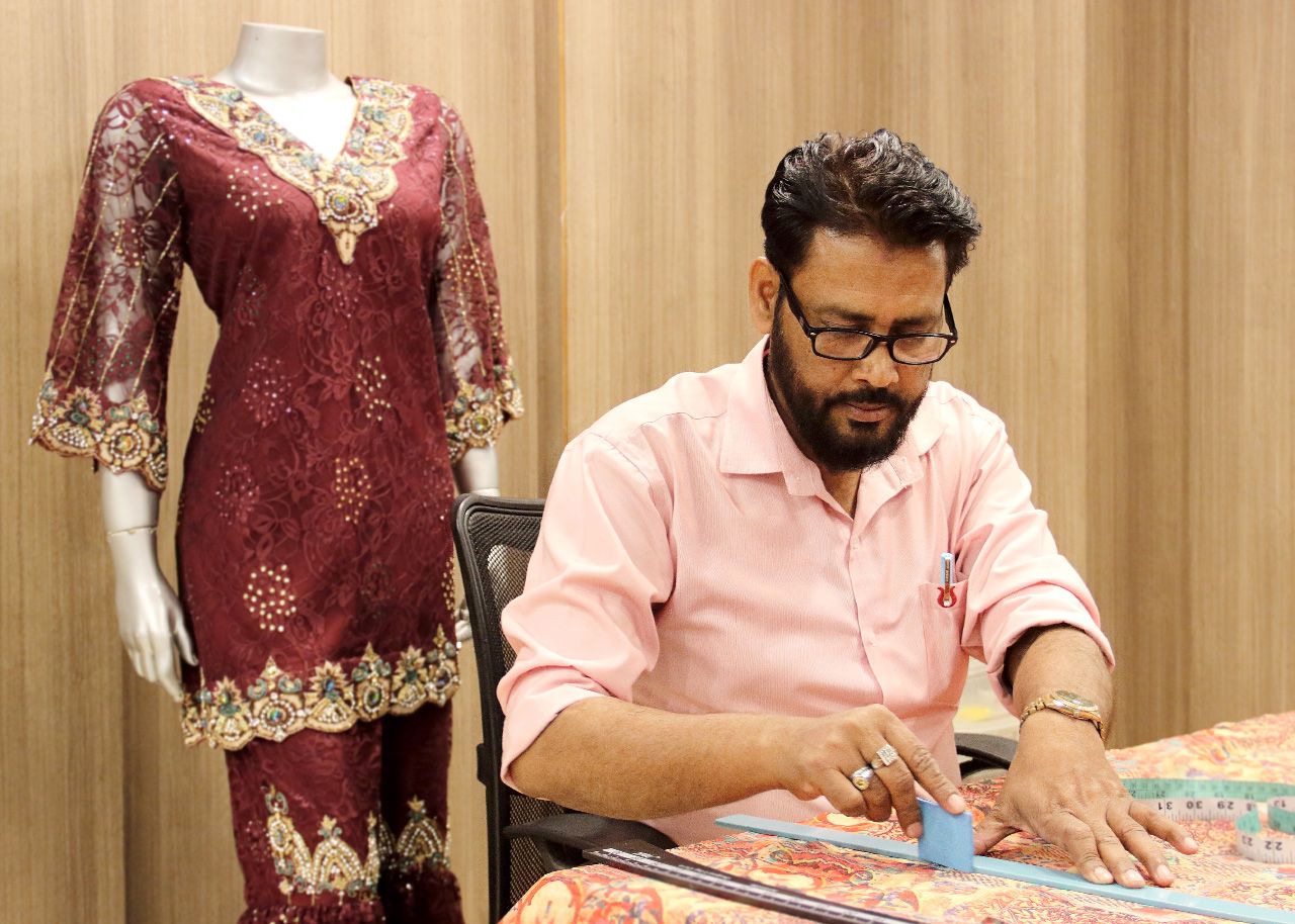anarkali suit tailoring